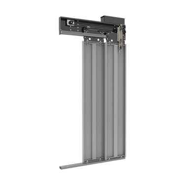 2 Panel Teleskopik Kabin Kapısı