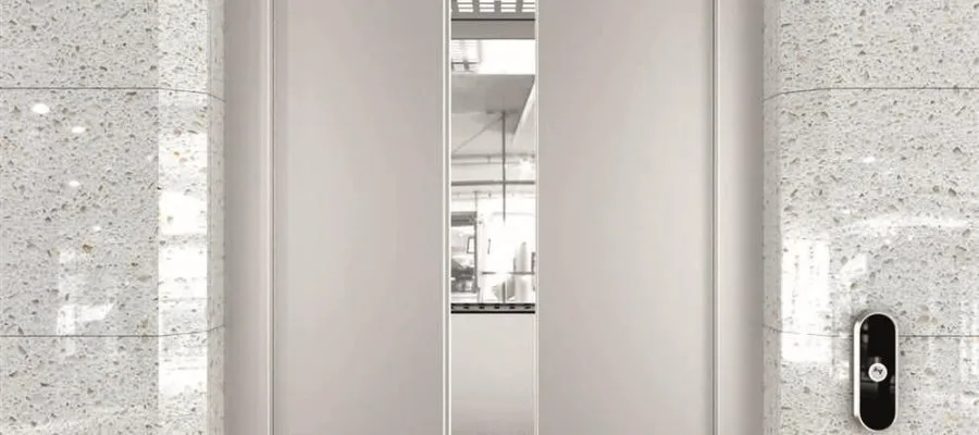 2 Panel Merkezi Kat Kapısı