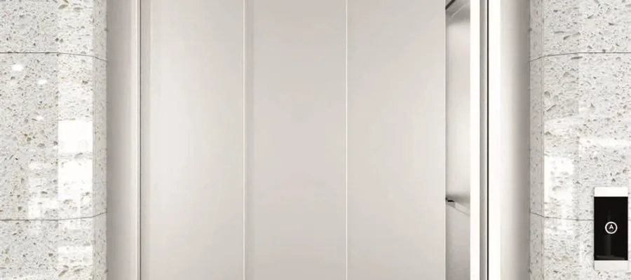 3 Panel Teleskopik Kat Kapısı