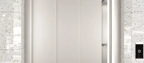 3 Panel Teleskopik Kat Kapısı